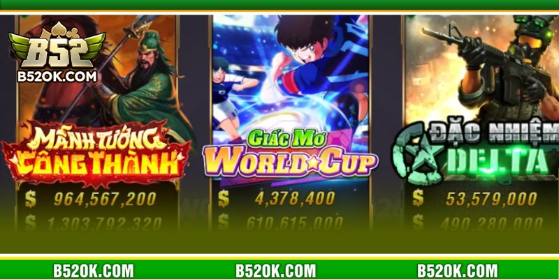 Jackpot hấp dẫn với phần thưởng siêu lớn